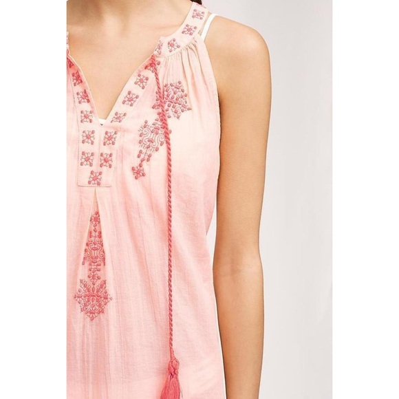 NWOT ANTHROPOLOGIE Desert Rose Beach Dress - Picture 2 of 8